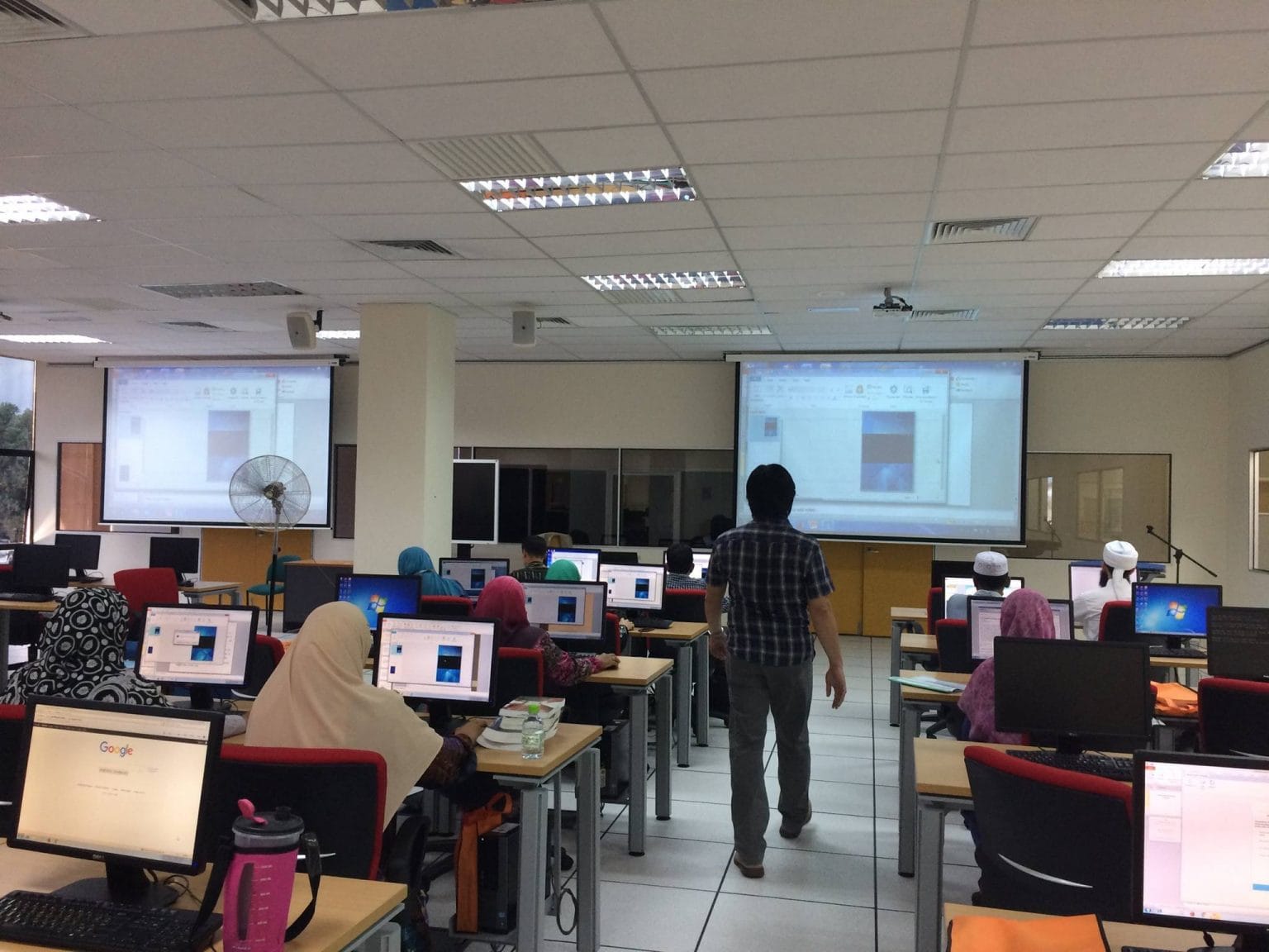 Group training session
